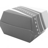 BOX BURGER FOSTER CARTON 501 - 89*89*35 - 500 PIECES - GRIS
