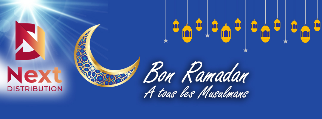 L'équipe de Next Distribution souhaite un bon Ramadan à tous les Musulmans